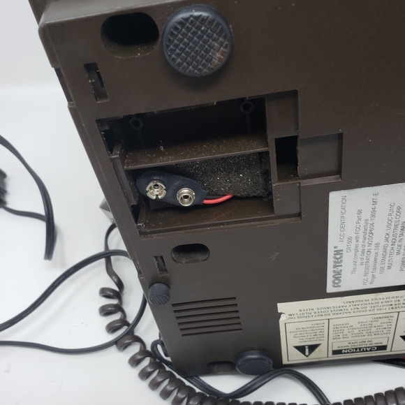 Phone Tech Telephone Alarm Clock Radio Vintage - Picture 13 of 16